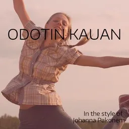 Cover art for Odotin kauan - Johanna Pakonen karaoke version