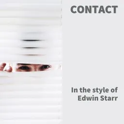 Cover art for Contact - Edwin Starr karaoke version