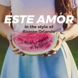 Cover art for Este Amor - Ramón Orlando karaoke version