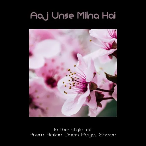 Karaoke Aaj Unse Milna Hai esittäjältä Prem Ratan Dhan Payo, Shaan — laula mukana sanoituksilla Singassa
