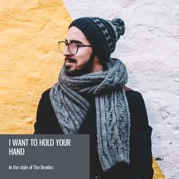 Cover art for I Want To Hold Your Hand - The Beatles karaoke version