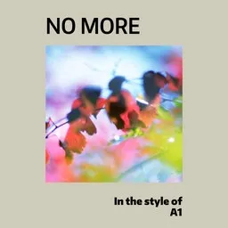 Titelbild für No More - A1 Karaoke-Version