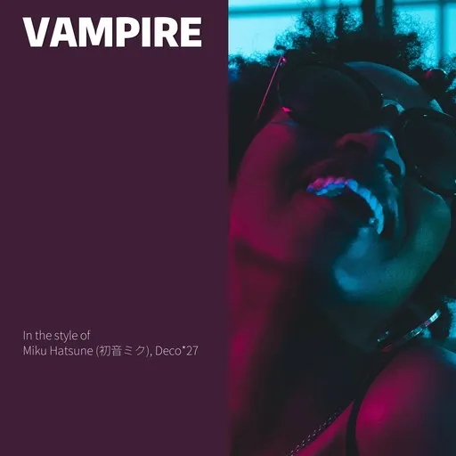 Karaoke Vampire by Deco*27, Miku Hatsune (初音ミク) — sing along with lyrics on Singa