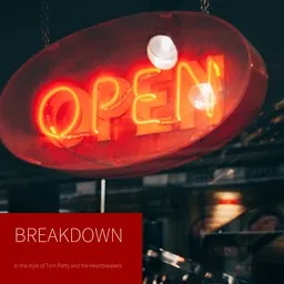 Karaokekappaleen Breakdown - Tom Petty and the Heartbreakers kansikuva