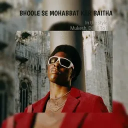 Cover art for Bhoole Se Mohabbat Kar Baitha - Dil Hi To Hai,Mukesh karaoke version