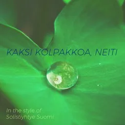 Omslagsbild för Kaksi kolpakkoa, neiti - Solistiyhtye Suomi karaokeversion