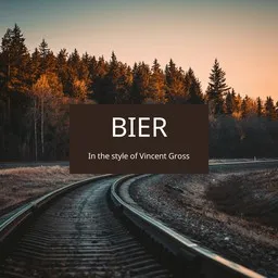 Cover art for Bier - Vincent Gross karaoke version
