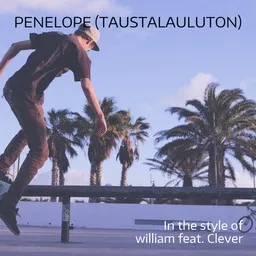 Cover art for Penelope (taustalauluton) - Clever,william karaoke version