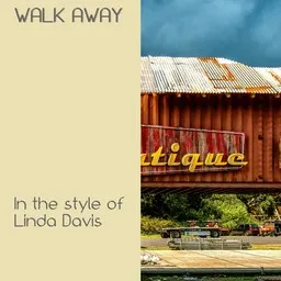 Cover art for Walk Away - Linda Davis karaoke version
