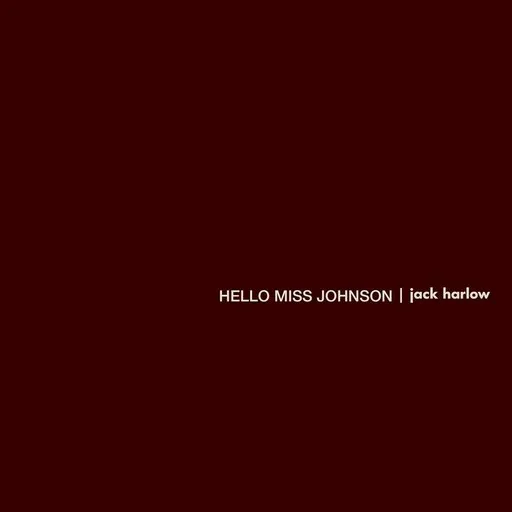 Karaoke Hello Miss Johnson von Jack Harlow — mit Songtext mitsingen auf Singa