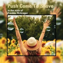 Titelbild für Push Come To Shove - Freddie McGregor Karaoke-Version