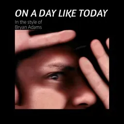 Cover art for On A Day Like Today - Bryan Adams karaoke version
