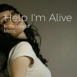 Omslagsbild för Help I'm Alive - Metric karaokeversion