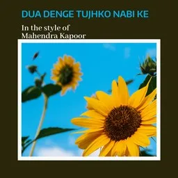 Omslagsbild för Dua Denge Tujhko Nabi Ke - Mahendra Kapoor karaokeversion