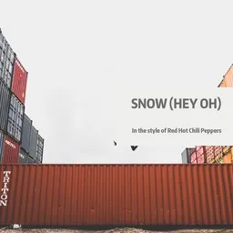Karaokekappaleen Snow (hey Oh) - Red Hot Chili Peppers kansikuva