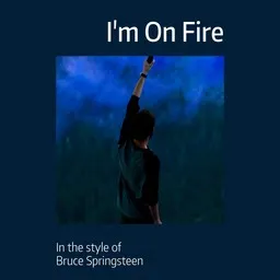 Cover art for I'm On Fire - Bruce Springsteen karaoke version