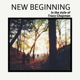 Cover art for New Beginning - Tracy Chapman karaoke version