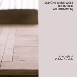 Cover art for Schöne neue Welt (Herzlich willkommen) - Culcha Candela karaoke version