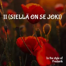 Cover art for Ii (Siellä on se joki) - Frederik karaoke version