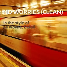 Cover art for No Worries (clean) - Detail,Lil Wayne karaoke version