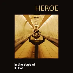 Cover art for Heroe - Il Divo karaoke version