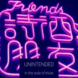 Cover art for Unintended - Muse karaoke version