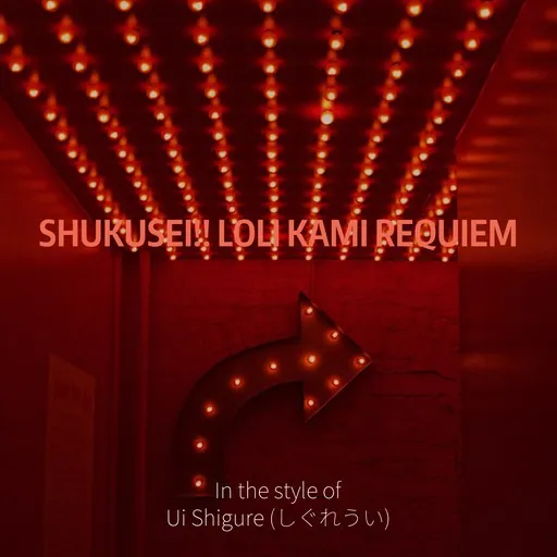 Karaoke Shukusei!! Loli Kami Requiem by Ui Shigure (しぐれうい) — sing along with lyrics on Singa