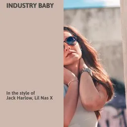 Omslagsbild för Industry baby - Jack Harlow,Lil Nas X karaokeversion