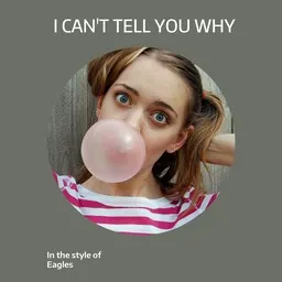 Cover art for I Can't Tell You Why - Eagles karaoke version