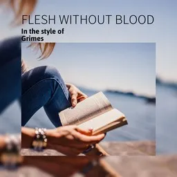 Omslagsbild för Flesh Without Blood - Grimes karaokeversion