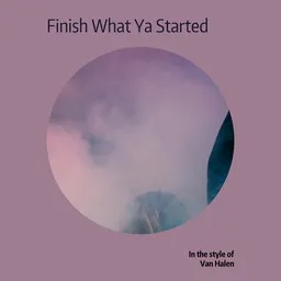 Titelbild für Finish What Ya Started - Van Halen Karaoke-Version