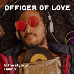 Cover art for Officer of Love - Caamp karaoke version
