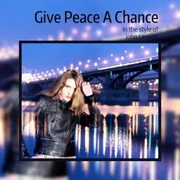 Cover art for Give Peace A Chance - John Lennon karaoke version