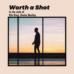 Karaokekappaleen Worth a Shot - Dierks Bentley,Elle King kansikuva