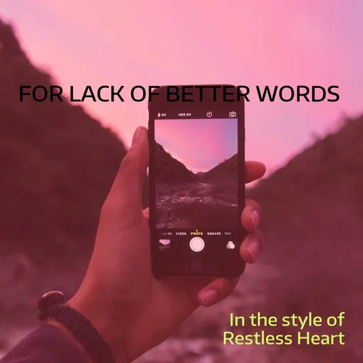For Lack Of Better Words - Karaoke
