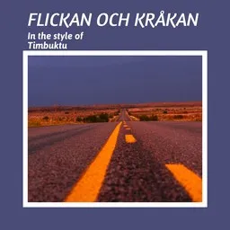 Omslagsbild för Flickan och kråkan - Timbuktu karaokeversion