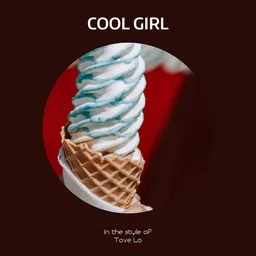 Cover art for Cool Girl - Tove Lo karaoke version