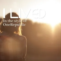 Cover art for I Lived - OneRepublic karaoke version