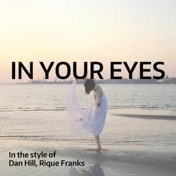Cover art for In Your Eyes - Dan Hill,Rique Franks karaoke version