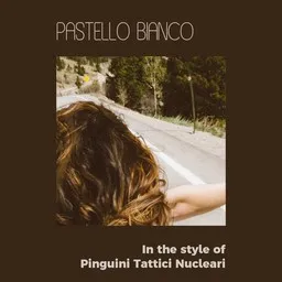 Cover art for Pastello bianco - Pinguini Tattici Nucleari karaoke version