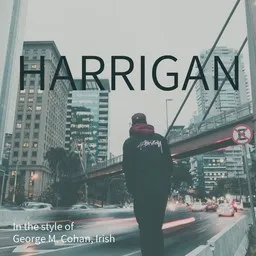 Cover art for Harrigan - George M. Cohan,Irish karaoke version