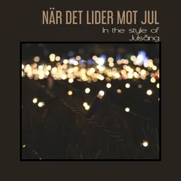 Cover art for När det lider mot jul - Julsång karaoke version
