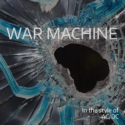 Cover art for War Machine - AC/DC karaoke version