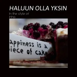 Cover art for Haluun olla yksin - Irina karaoke version