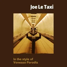 Karaokekappaleen Joe Le Taxi - Vanessa Paradis kansikuva