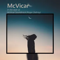 Cover art for McVicar - McVicar Soundtrack,Roger Daltrey karaoke version