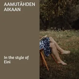 Titelbild für Aamutähden aikaan - Eini Karaoke-Version