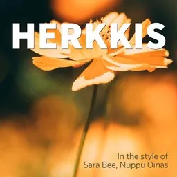 Karaokekappaleen Herkkis - Nuppu Oinas,Sara Bee kansikuva