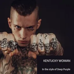 Cover art for Kentucky Woman - Deep Purple karaoke version