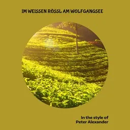 Titelbild für Im weißen Rössl am Wolfgangsee - Peter Alexander Karaoke-Version